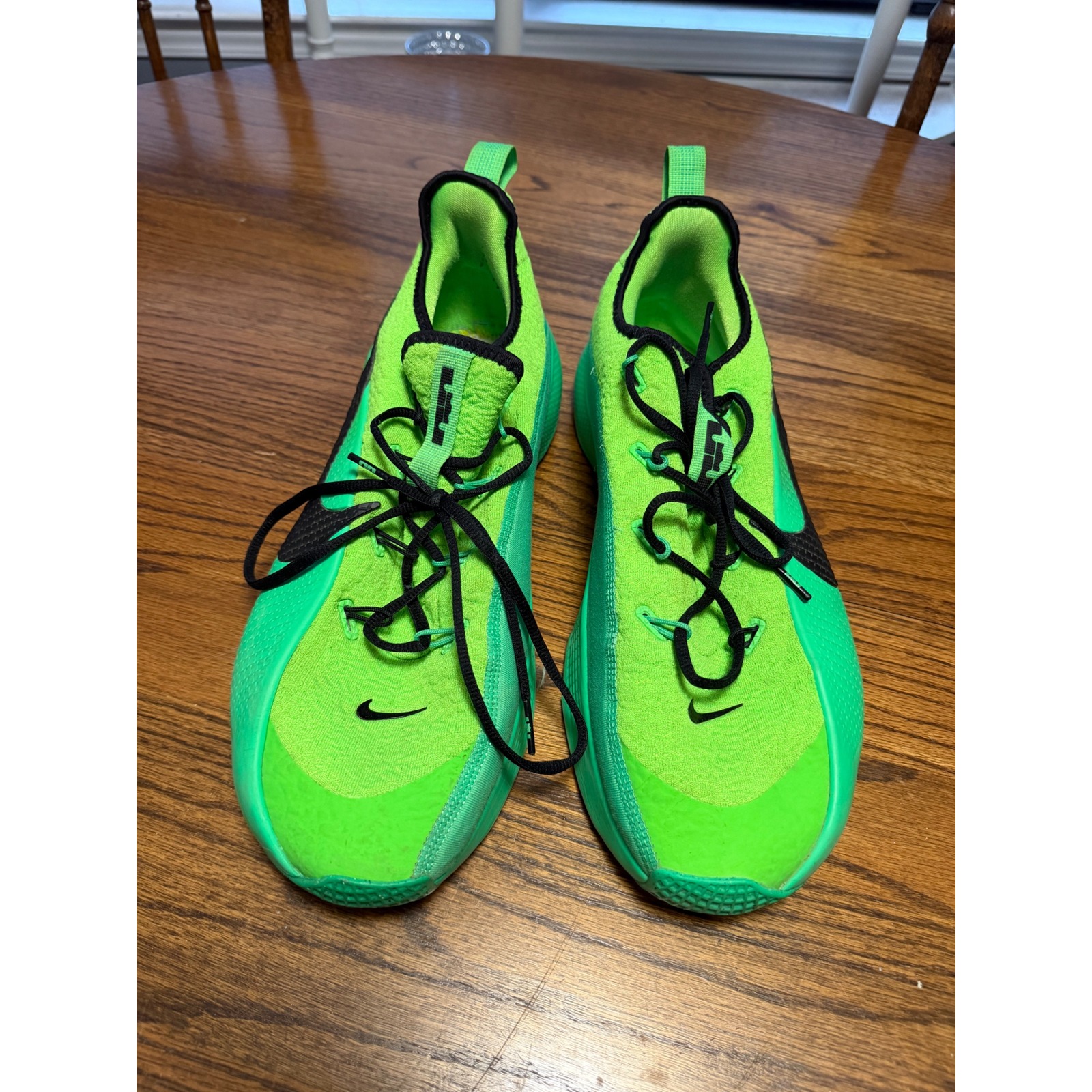 Nike Lebron Nxxt Gen Ampd Ghost Green Black Basketball Shoes Fj6151-300 Mens 13